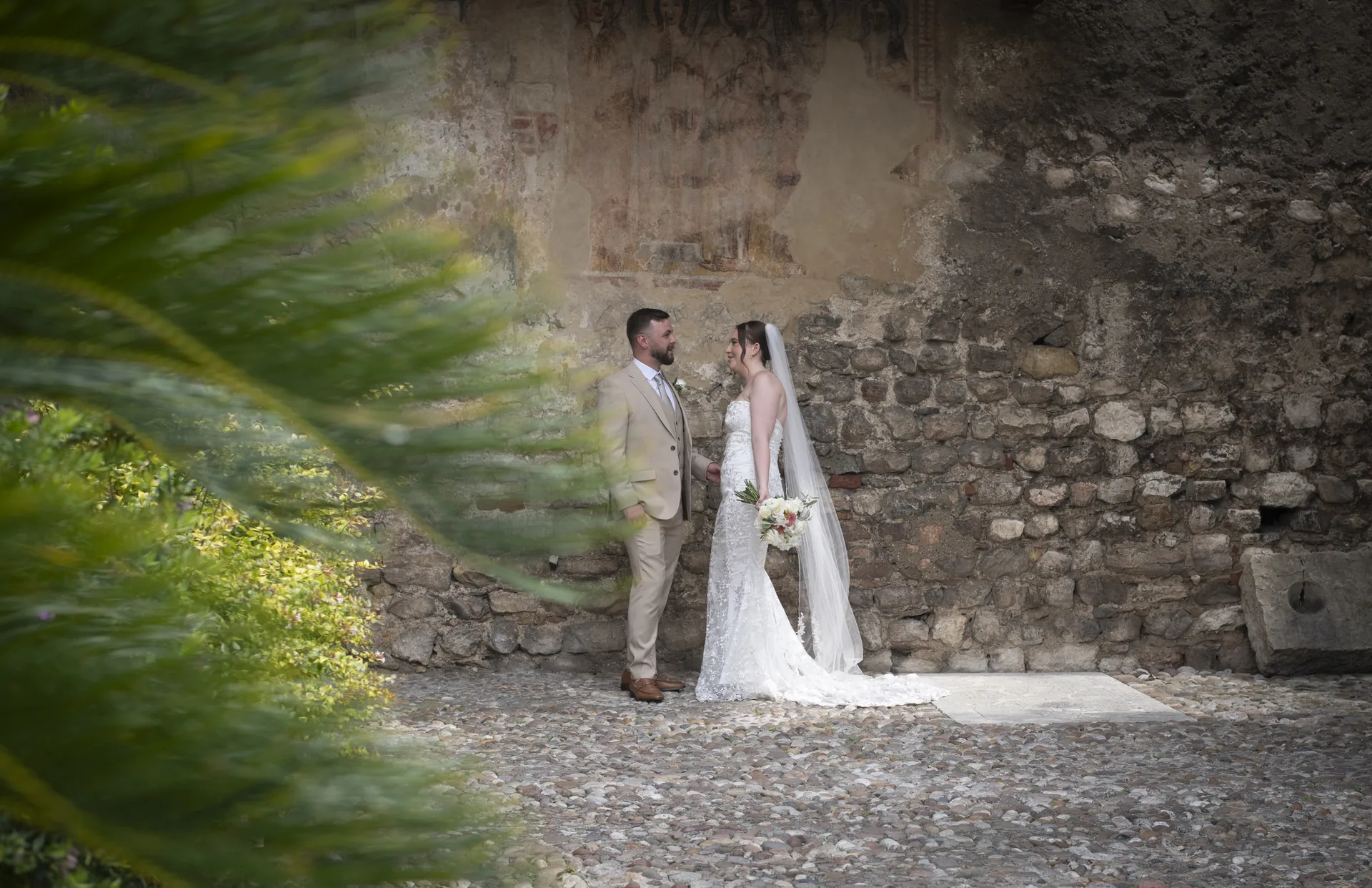 Castello Scaligero wedding photograph 5