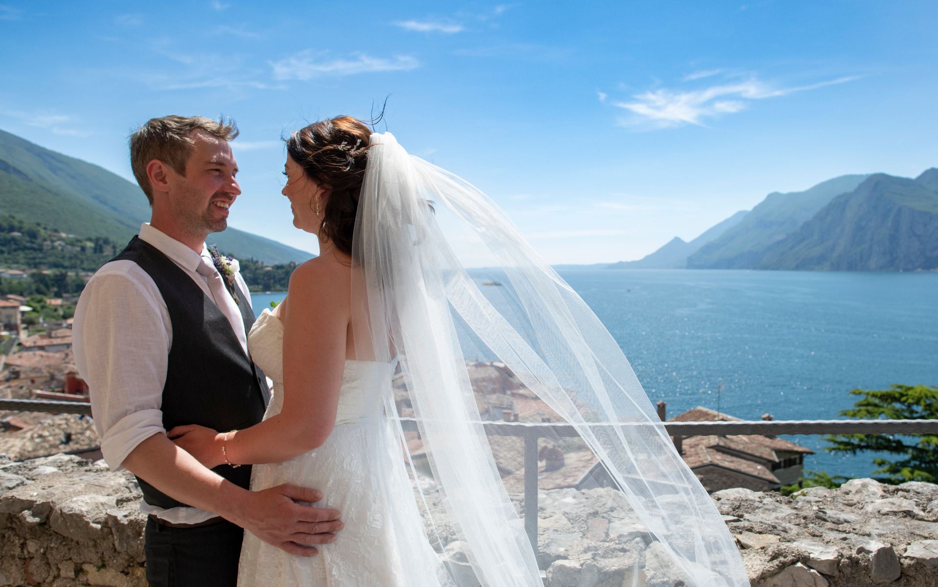 A romantic view across Malcesine